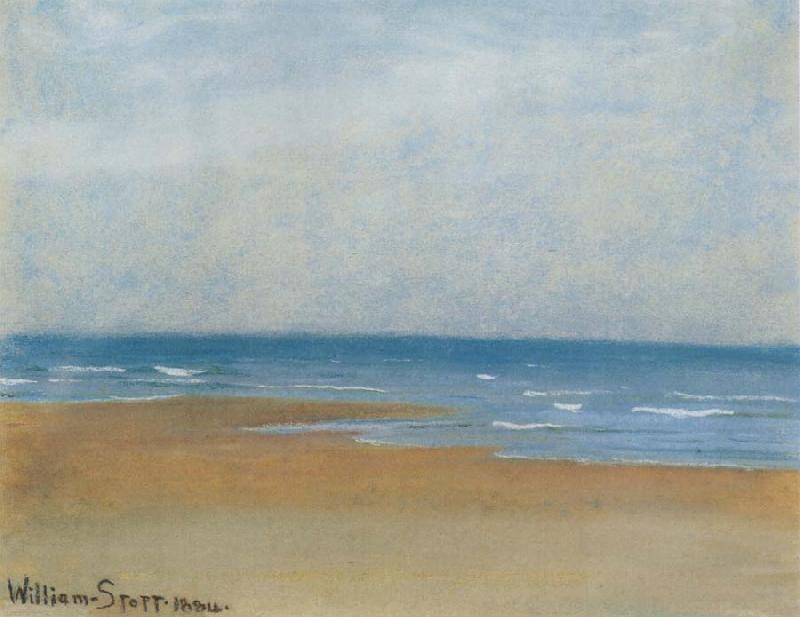 William Stott of Oldham A Seascape France oil painting art